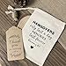 DÉCOCO 10 Bachelorette Party Favor Hangover Kit Bags(4'' x 6'') and Gift Tags Cotton Drawstring for Wedding Welcome Holiday Survival Recovery Bridesmaid Gifts