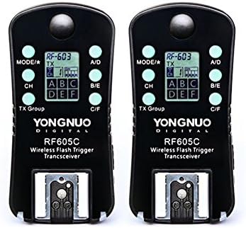 YFY YONGNUO Professional Wireless Flash Trigger & Shutter Release RF-605C RF605C for Canon DSLR