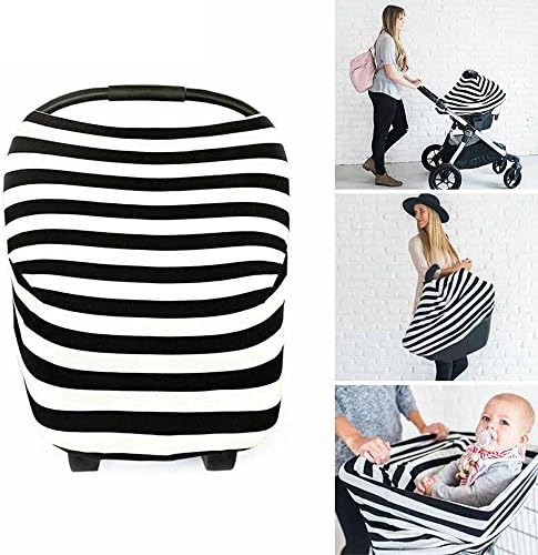 Nursing Breastfeeding Cover Scarf,Aneky Mom Boss 4-in-1 Multi-Use Nursing Cover, Car Seat Cover, Shopping Cart Cover and Infinity Scarf