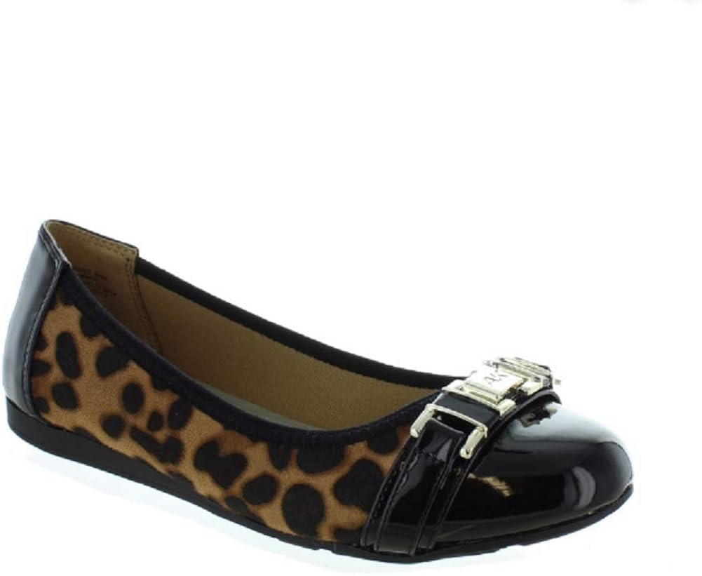 anne klein uplift buckle flats