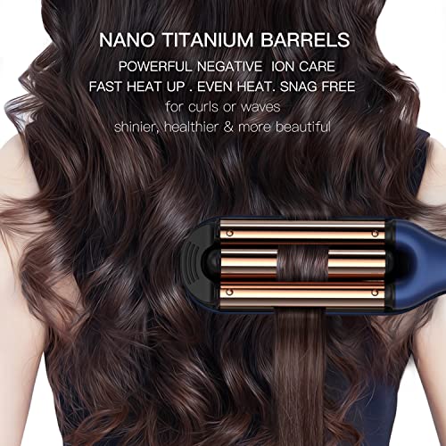 Ion Titanium Deep Waver Smart Crimping Iron Hair Crimper