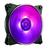 Cooler Master MFY-F4DN-08NPC-R1 MasterFan Pro 140 Air Flow RGB- 140mm High Air Flow RGB Case Fan, Computer Cases CPU Coolers and Radiators