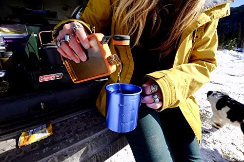 GSI Outdoors 79357 Orange Boulder Flask