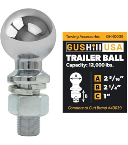 Amazon.com: Draw-Tite 5973 Bulldog® Remov-A-Ball 2-5/16