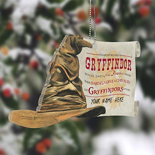 Gryffindor Personalized Tree Ornament - Image 4