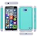 Lumia 640 Case, LK Lumia 640 Case [Drop Protection] Hybrid Dual Layer Armor Defender Protective Case Cover for Microsoft Lumia 640 (Teal)