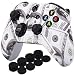 YoRHa Printing Rubber Silicone Cover Skin Case for Xbox One S/X Controller x 1(US dollar) With PRO Thumb Grips x 8