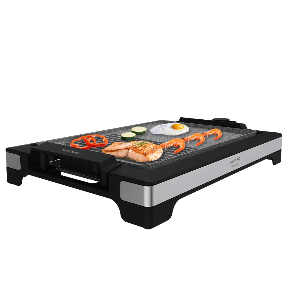 Cecotec-Plancha-de-asar-Electrica-TastyGrill-2000-Inox-MixStone-2000-W-Acabados-acero-inoxidable-Superficie-mixta Cecotec-Plancha-de-asar-Electrica-TastyGrill-2000-Inox-MixStone-2000-W-Acabados-acero-inoxidable-Superficie-mixta