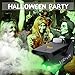 Fog Machine, 12 Colors Effect Lights, VIRFUN Smoke Machine with Wireless&Wired Remote Control for Parties Halloween Wedding and Stage Effect，500W and 500ml Tank
