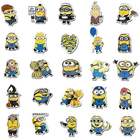100 品質保証 ミニオン 正規品送料無料 ステッカー50枚 大型家電 アメリカアニメ 車 バイク B087pg5mdk ジュエリー 新作製品 世界最高品質人気 怪盗グルーのミニオン危機一発 激安超特価 アメコミ 人気キャラクター Despicable Me