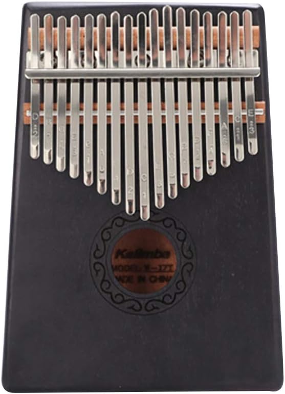 Forart Kalimba 17 Keys Thumb Pianos Portable Solid Mahogany Mbira Wooden Musical Instruments