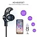 SIQIWO Bluetooth Headphone. IPX6 Waterproof Wireless Sports Earphone. V5.0 Fast Pairing HD in-Ear Neckband Earbuds. 6h Playback of Noise Canceling Headset. Built-in Microphone Hands-Free Calling.