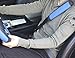 SEG Direct Black and Blue Seat Belt Pads Pack of 2