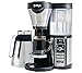 Ninja Coffee Maker for Hot/Iced Coffee with 4 Brew Sizes, Programmable Auto-iQ, Milk Frother, 43oz Stainless Carafe, Tumbler and 100 Recipes (CF085Z)