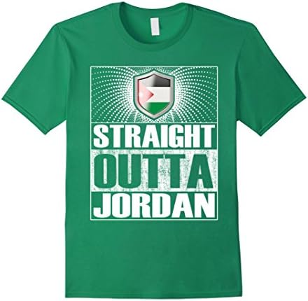 Mens Proud Jordan flag perfect shirt 2XL Kelly Green