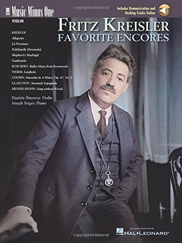 Fritz Kreisler - Favorite Encores Book/Online Audio