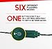 Big Mo's Toys LED Light Up Flashing Bulb Christmas Holiday Necklace – Light Up Necklace Holiday Party Favors