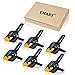 Emart Heavy Duty Muslin Spring Clamps, 4.5 inch Photo Booth Backdrop Clips for Photography Studio - 6 Pack