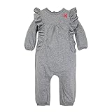 Burt's Bees Baby Baby Organic Coverall, Heather Grey Jumpsuit, 24 Months