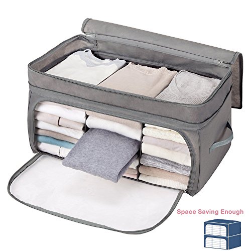 SUNKY Foldable Storage Bag, Breathable Bamboo Fabric Dustproof