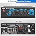 Home Audio Power Amplifier System – 2X120W Mini Dual Channel Mixer Sound Stereo Receiver Box w/ RCA, AUX, Mic Input – For Amplified Speakers, PA, CD Player, Theater, Studio Use – Pyle PTA4thumb 2