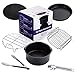 Air Fryer Accessories 7pcs for Gowise Phillips and Cozyna, fit all 3.7QT 5.3QT with 7 Inch Diameter by KINDEN