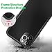 Mkeke Compatible with iPhone 11 Pro Case, Clear Cases for iPhone 11 Pro 5.8 inch (Black)