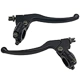 CNCMOTOK Left Right 7/8" 22mm Clutch Brake Handle
