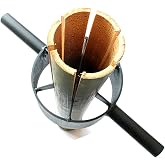 Bamboo Splitter 6 Cut;Made of Steel.A Tool for Dividing Bamboo Into 6 Pieces Evenly (large Size 6Cuts)
