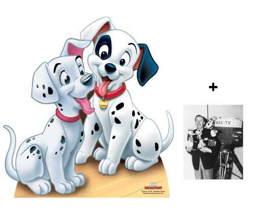 *FAN PACK* - Dalmatian Puppies (101 Dalmations) LIFESIZE CARDBOARD CUTOUT (STANDEE / STANDUP) - INCLUDES 8X10 (25X20CM) STAR PHOTO - FAN PACK #312