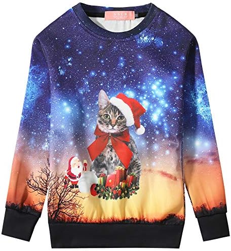 girls xmas sweatshirt