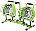 Southwire L5502SW 1400-Watt Halogen Twin Head Tripod Work Light with Weatherproof Switch, 7-Foot Cord, 1400 Watt, Green