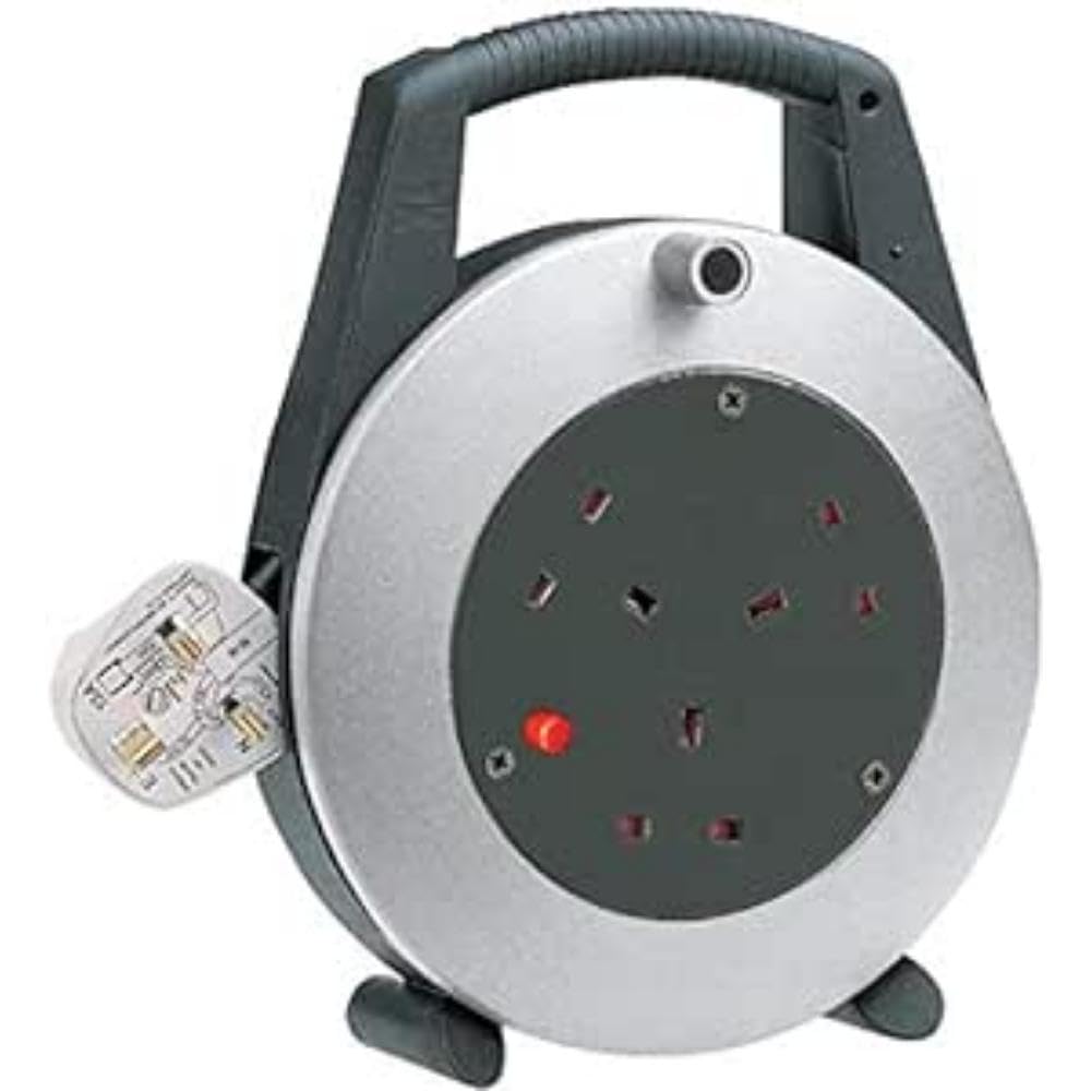 Brennenstuhl Vario Line Cable Box 3-Way Black/Grey 20m H05VV-F 3G1,0 *GB*