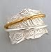 Sterling Silve Meditation Spinning Ring Raised Leaf Pattern (Style# US19)