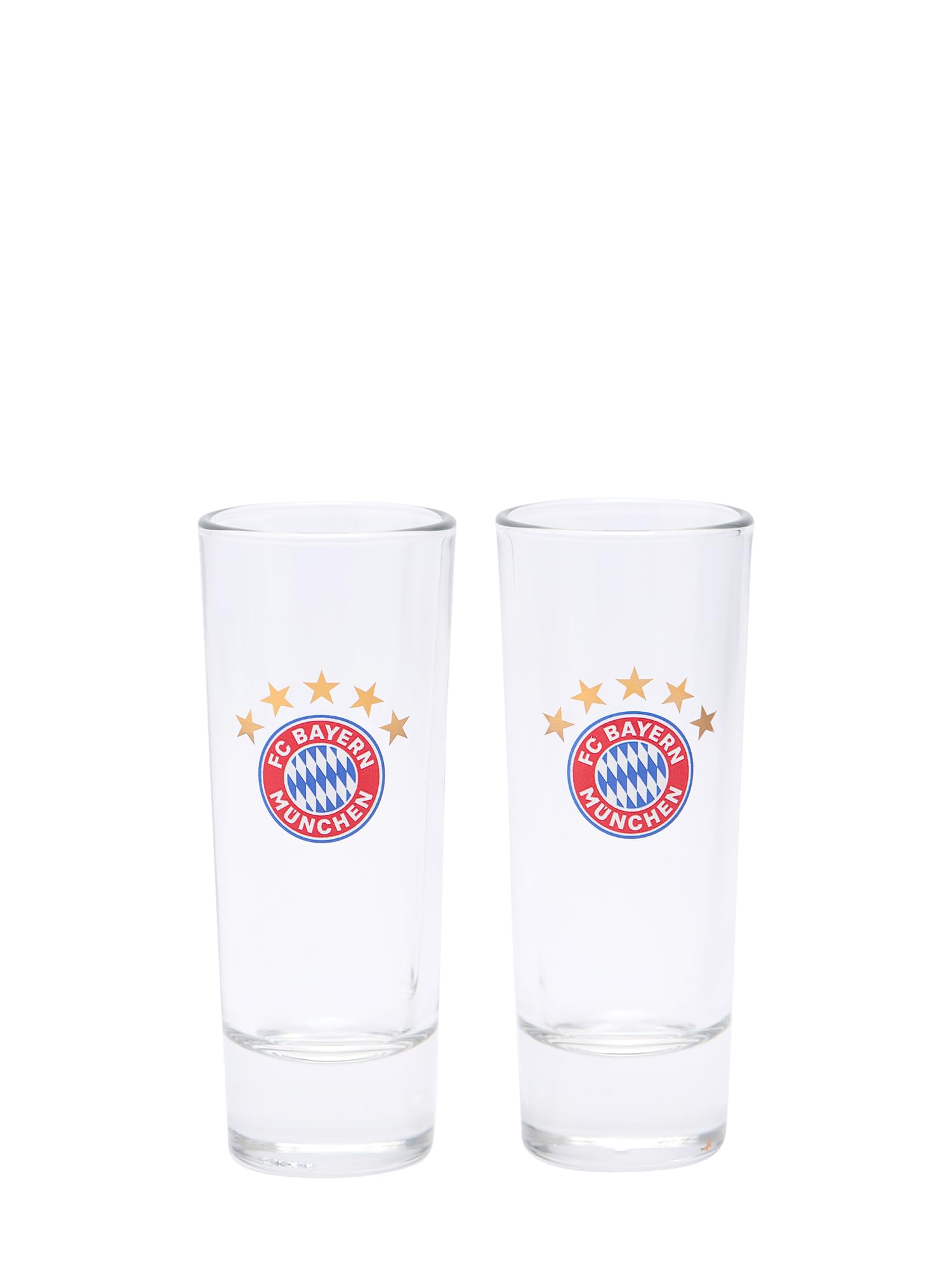 FC Bayern München Glass Shot Glass Set of 2