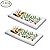 ShineMe 2 pcs Inflatable Ice Serving/Salad Bar Tray Food /Drink Holder Fruit Plate Kitchen Cooler Bin for Summer Pool Party Buffet/Table/Water BBQ/Picnic