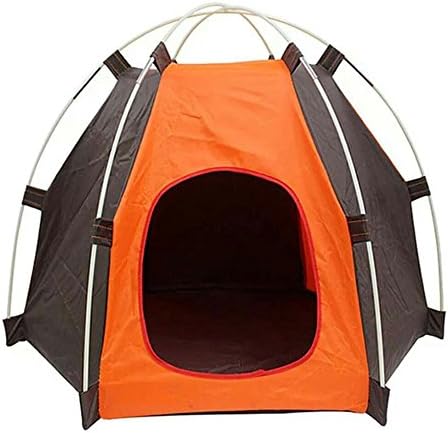 SUSHENG Backpacking Tents Outdoor Pup Tent Dog House Pet Camping Tent Foldable Pet House Tent for Dogs Cats