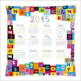 Buythecase Unique Fashion Design Two Sides Print Cloth Simulation 15 Circles Calendar With Holidays Throw Pillow Cover Size 45 Cm X 45 Cm Amazon Com Books