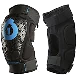 SixSixOne Rage Knee Guard (Black, Large)