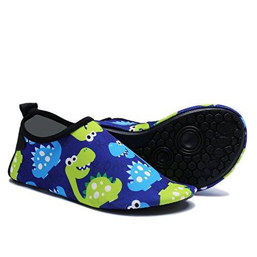 Vivay Toddler Kids Water Shoes Quick Drying Swim Beach Shoes Aqua Socks for Boys & Girls