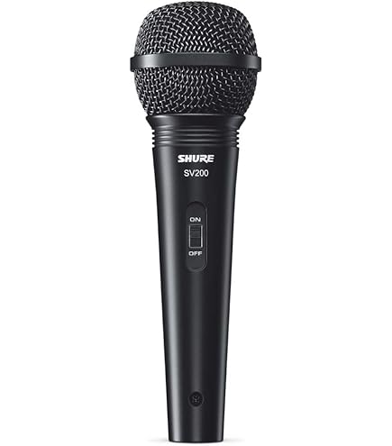 Shure Microfone dinâmico 520DX Green Bullet : Amazon.com.br