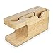Apple Watch Series 2 Stand, Maxboost Apple Watch Wood Charging Stand Docking Station Cradle Holder for iPhone 7 6 6S Plus,SE 5S 5C 5 Apple Watch Series 2 &Series 1 38mm/42mm (100% Natural Bamboo Wood)