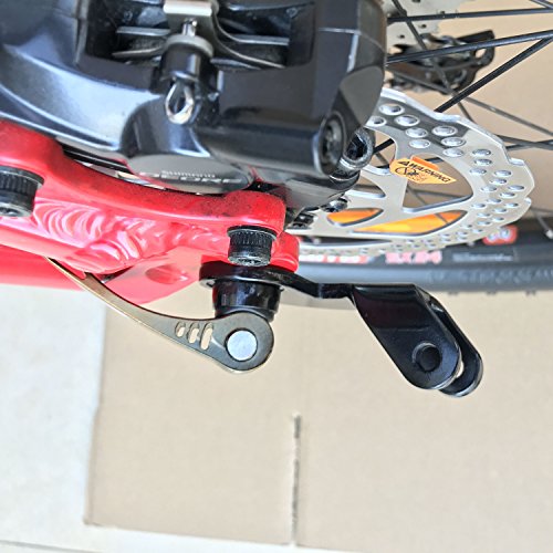ODIER Bike Trailer Coupler 12.2MM Steel Hitch for Burley Trailers Replacement Connector (45° Hitch (2 Pack))