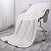 Premium Knit Sherpa Throw Blanket - 51