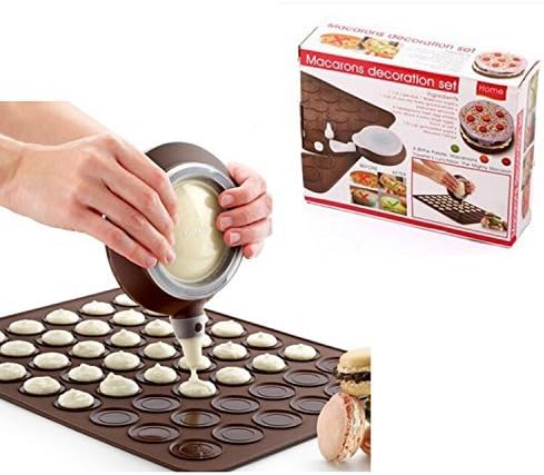 CPEX Macarons Decoration Set Silicone Cake Mold Chocolate Mold DIY Baking Mold