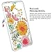 Huawei Honor 7X Case, Huawei Mate SE Case, SWODERS Flower Clear Design Shock Absorbing TPU + Hard PC Bumper Case For Huawei Honor 7X/Huawei Mate SE?- Orange