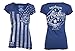 Archaic AFFLICTION Womens T-Shirt NATION Tattoo Biker USA FLAG Sinful