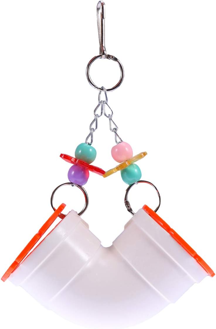 POPETPOP Bird Foraging Toys, Parrot Chewing Toys Plastic Durable Gnawing Toys - Image 3
