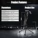 Excelvan Professional USB Condenser Microphone Flexible Desktop Gaming Microphone Q5 with Tripod Stand, Great for Recording, Singing, Garageband, PC, Laptop,Spacecraft Design, Black