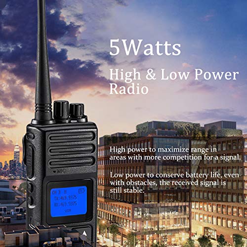 TwoWay Radios Long Range Walkie Talkies for Adults 5 Watts High Power 2 Way Radios with